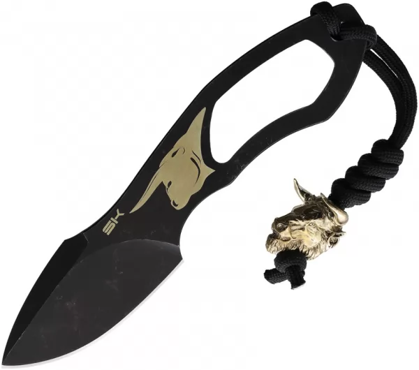 N.C. Custom Bull Fixed Blade Black SW NCCSPK002
