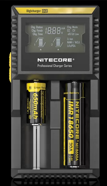 Nitecore Digicharger Battery Charger D2 NCD2