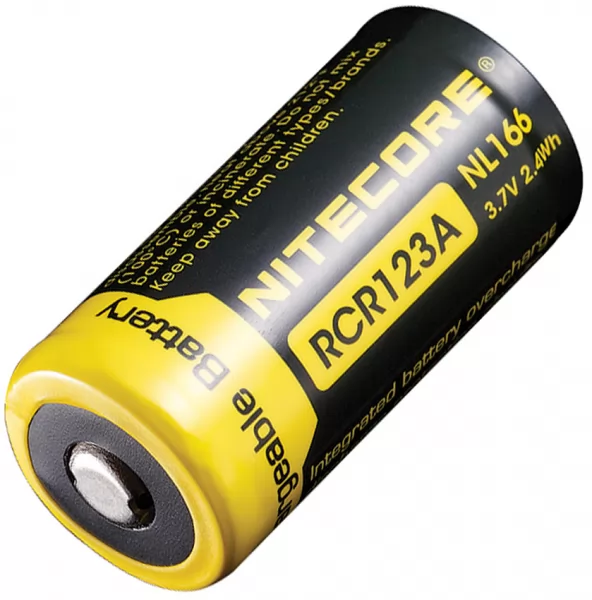 Nitecore Rechargeable RCR123A Battery NCNL166