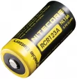Nitecore Rechargeable RCR123A Battery - NCNL166