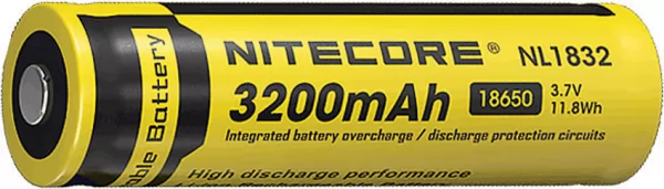 Nitecore Rechargable 18650 Battery 3200 NCNL1832