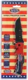 National Hot Rod Association Half Flag Linerlock A-O NHRA0051