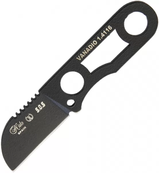 Nieto SOS Fixed Blade Black NIE12