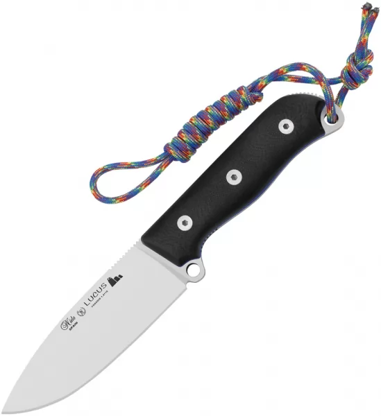 Nieto Lucus Fixed Blade Black G10 NIE120G10