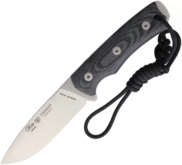 Nieto Chaman Bushcraft Black Micarta NIE139M