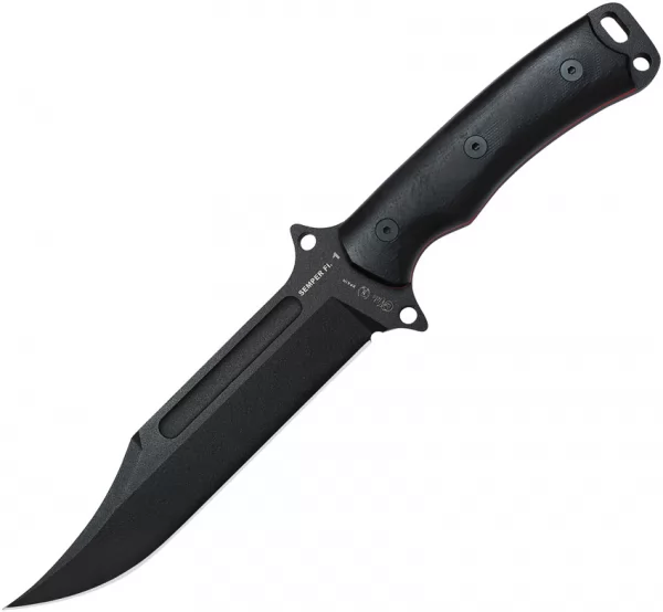 Nieto Semper Fi 1 Fixed Blade Black NIE143N