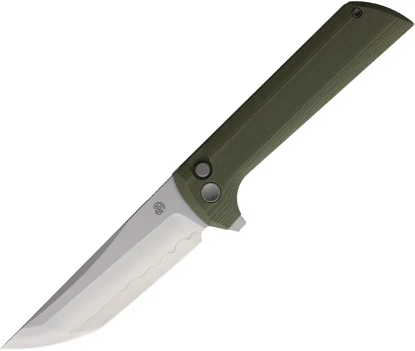 North Mountain Blade Chop 2 Button Lock Green NMB2406G