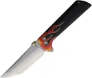 North Mountain Blade Chop 2 Button Lock Flames - NMB2406HR