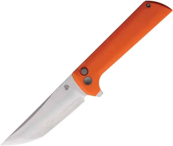North Mountain Blade Chop 2 Button Lock Orange NMB2406O