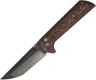 North Mountain Blade Chop 2 Buttonlock CF Red - NMB2406ORCFD