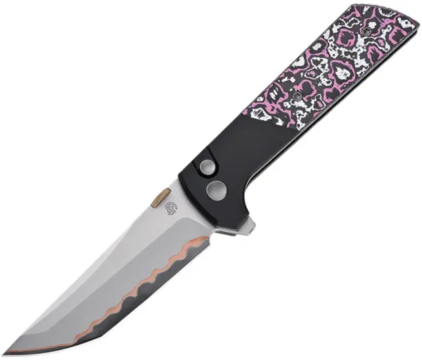 North Mountain Blade Chop 2 Button Lock Glow CF NMB2407GCFPK