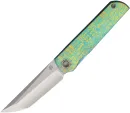 North Mountain Blade Zen Framelock Ti Teal - NMB2414AZDA