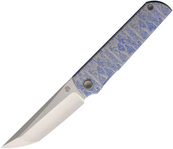 North Mountain Blade Zen Framelock Ti Blue NMB2414AZDB