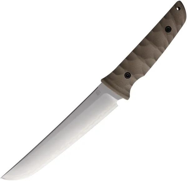North Mountain Blade Chop Tanto Fixed Blade Tan NMB2415TN