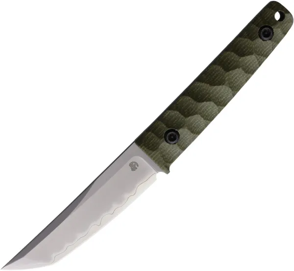 North Mountain Blade Chop Mini Fixed Blade Green NMB2416GR