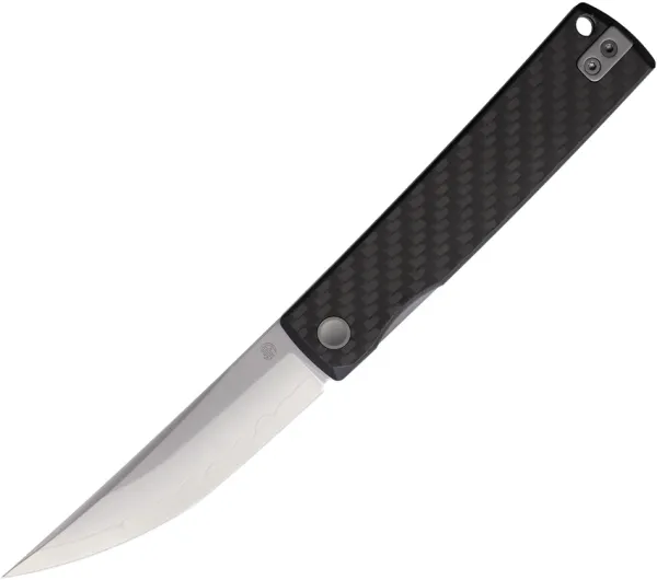 North Mountain Blade Kaiken Linerlock Blk CF NMB250220