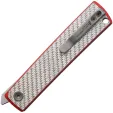 North Mountain Blade Kaiken Linerlock Red CF NMB250221