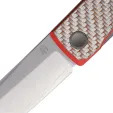 North Mountain Blade Kaiken Linerlock Red CF NMB250221