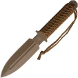 North Mountain Blade JW Fixed Blade Brown - NMBJWBR3V