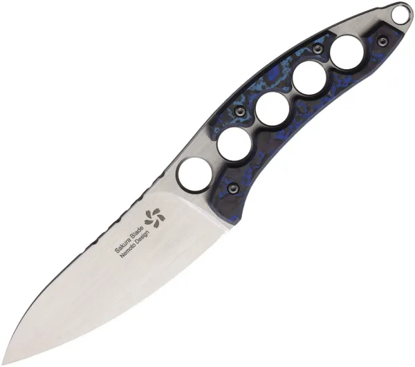 North Mountain Blade Shura Fixed Blade Blue NMBSHURABL