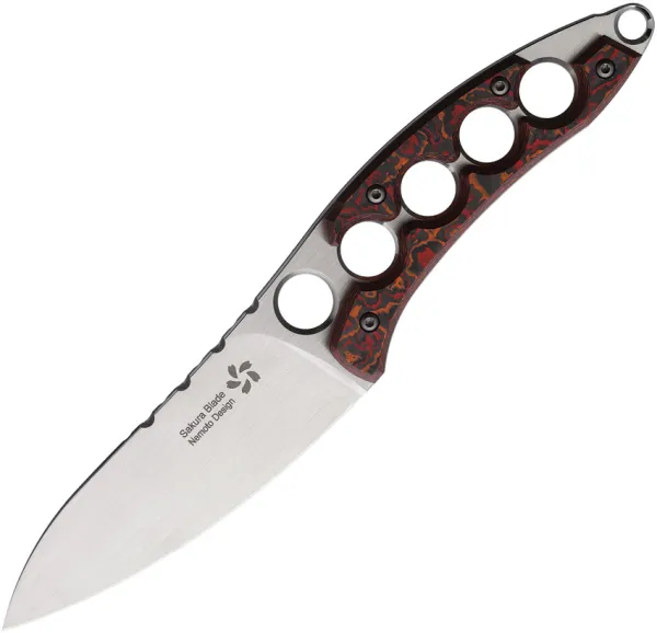 North Mountain Blade Shura Fixed Blade Red NMBSHURARD