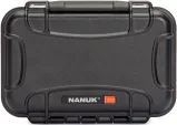 NANUK 225 Waterproof Case Black - NNK22500BK