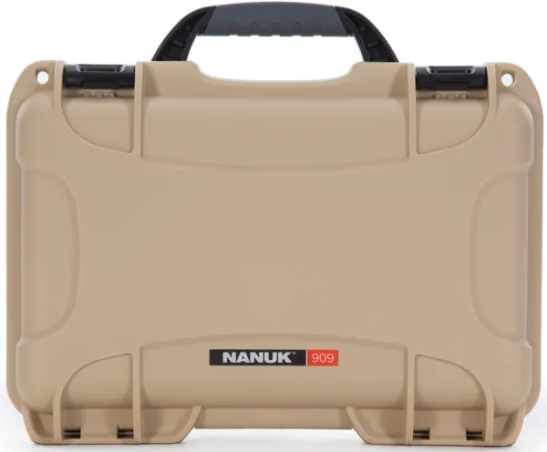 NANUK 909 Waterproof Case Tan NNK90910TN