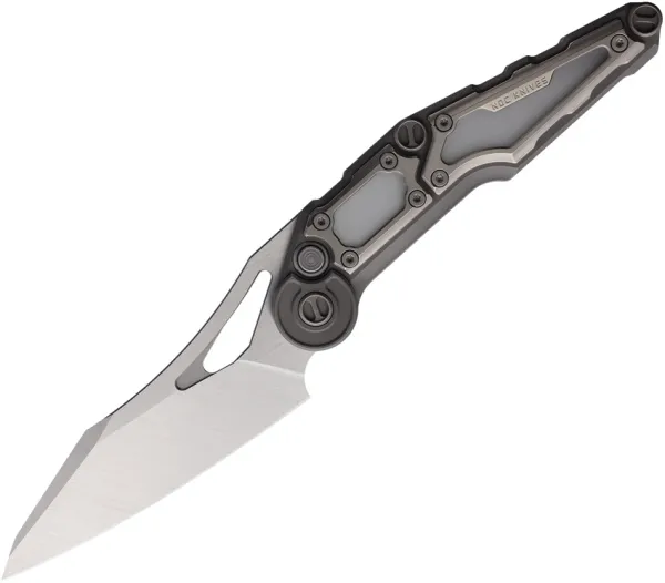 NOC Knives MT-32 Button Lock Gray NOCMT3209