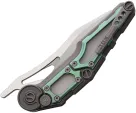 NOC Knives MT-32 Button Lock Green NOCMT3210