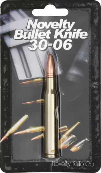 Novelty Cutlery Bullet Knife 30-06 NV266