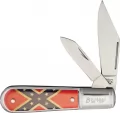 Novelty Cutlery Confederate Flag Barlow - NV280