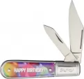 Novelty Cutlery Happy Birthday Barlow - NV285
