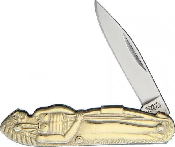 Novelty Cutlery Indian Nickel Silver Folder NV321