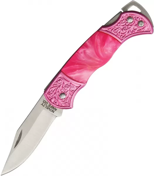 Novelty Cutlery Pink Lockback NV325