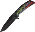 Novelty Cutlery Dont Tread On Me Linerlock - NV336
