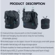 Nextorch Tactical Helmet Bag flashlights NXTEX20H