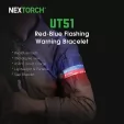 Nextorch UT51 Flashing Warning Bracelet flashlights NXUT51