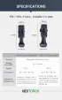 Nextorch V55 Flashlight Holster flashlights NXV55