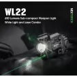 Nextorch WL22 Compact Weapon Light flashlights NXWL22G