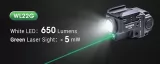 Nextorch WL22 Compact Weapon Light flashlights NXWL22G
