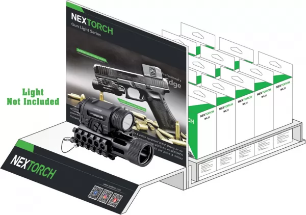 Nextorch Weapon Light Display flashlights NXWLDIS