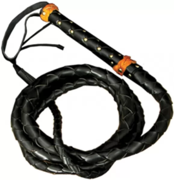 Denix Split Hide Bullwhip Black replicas OC005
