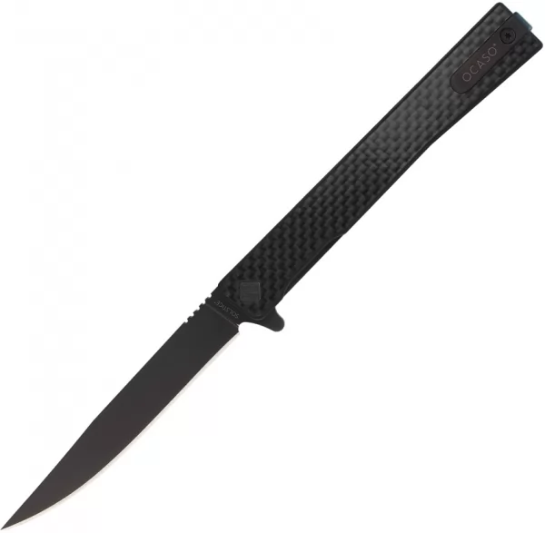 Ocaso Solstice Linerlock Black CF OCA10CFB