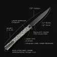 Ocaso Solstice Linerlock Scroll OCA10ESB