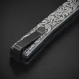 Ocaso Solstice Linerlock Scroll OCA10ESB