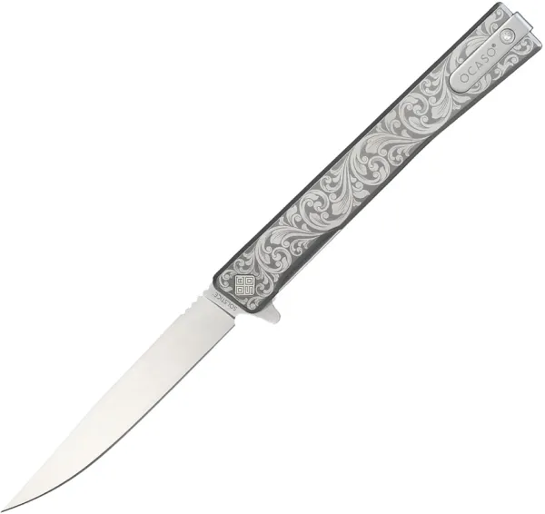 Ocaso Solstice Linerlock Scroll OCA10ESS