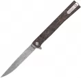 Ocaso Solstice Framelock Damascus - OCA10IFG