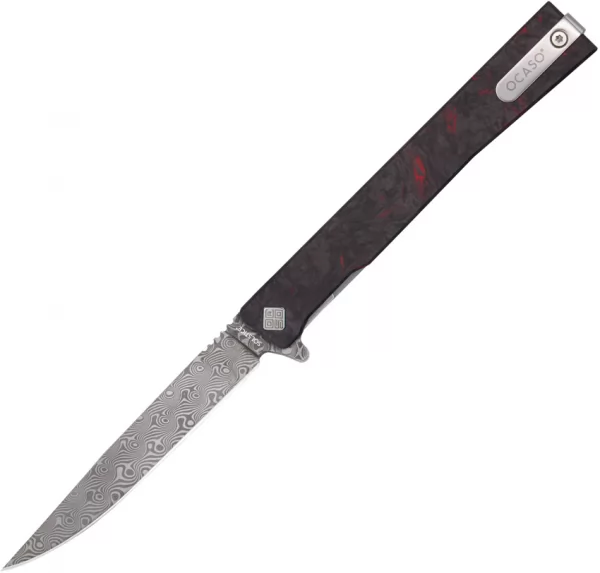 Ocaso Solstice Framelock Damascus OCA10IFR