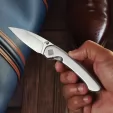 Ocaso Seaton Large Linerlock Silver OCA42SLS