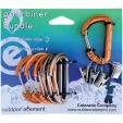 Outdoor Element Carabiner & Clip Set ODECARCS
